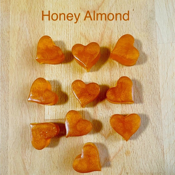 (10 pack) set of 4 Mini Handmade Heart Soap - Picture 5 of 5